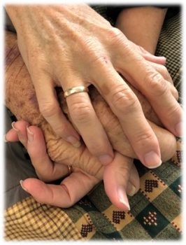 Dad and me holding hands May 2022 cropped soft edges.jpg &nbsp;